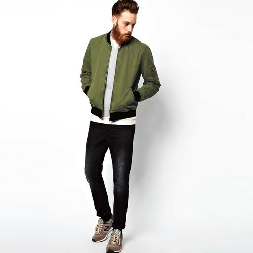 Áo Khoác Kaki Nam Bomber KRAKN121 Áo Khoác Kaki Nam Bomber KRAKN121