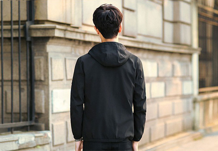 Áo khoác dù nam 2 lớp có nón AKN161