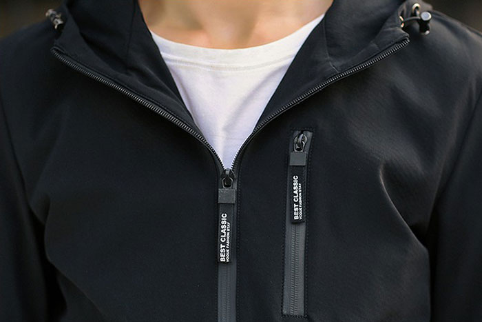 Áo khoác dù nam 2 lớp có nón AKN161