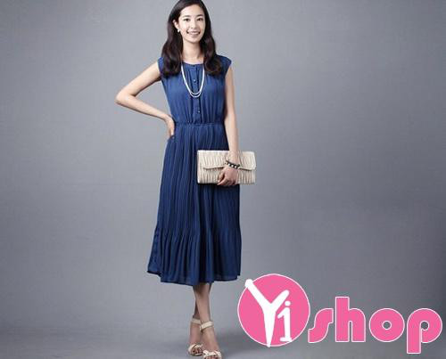 Những mẫu váy maxi cho nàng công sở đẹp lãng mạn duyên dáng hợp thời trang xuân hè 2014