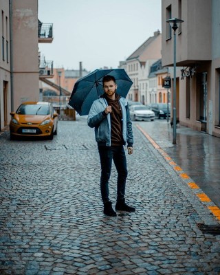 Áo khoác nam vải dù