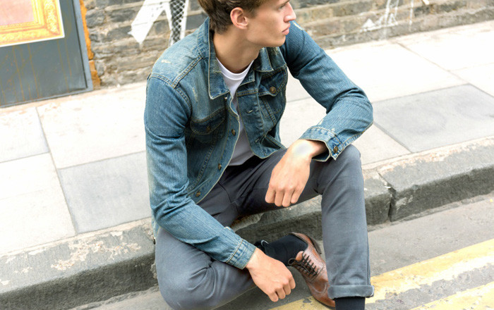 Áo khoác jeans : Năng động bụi bặm - Đậm chất đàn ông