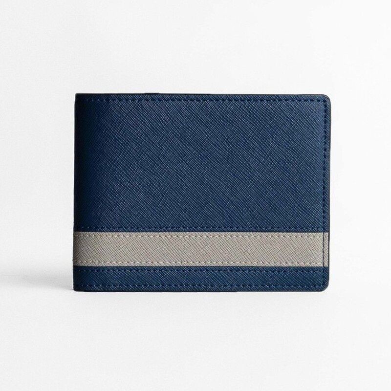 Ví da bò Saffiano nhập khẩu