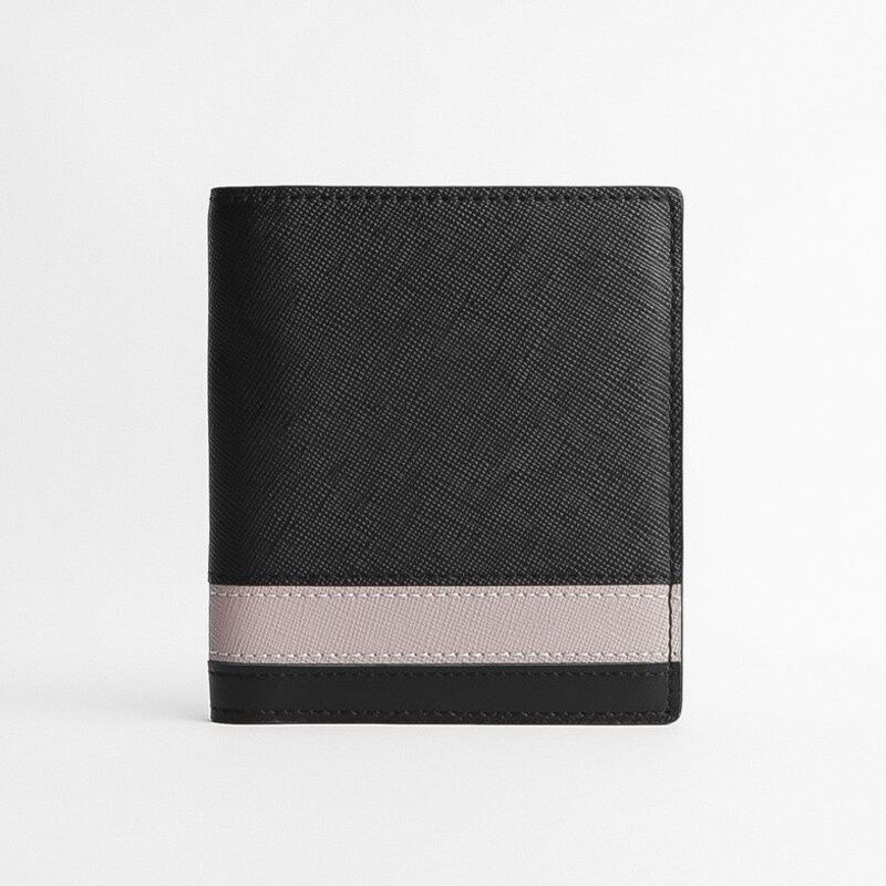 Ví da bò Saffiano nhập khẩu