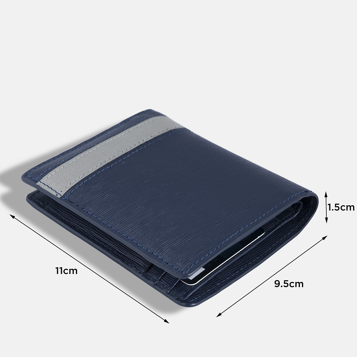 Ví da bò Saffiano nhập khẩu