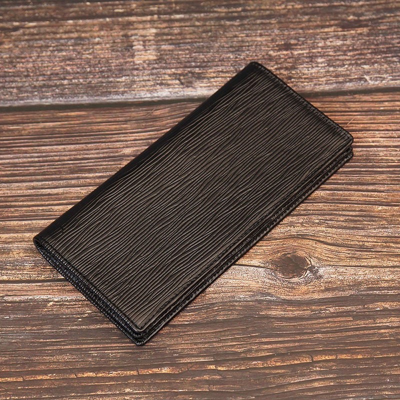 Ví cầm tay nữ gấp đôi vân EPI