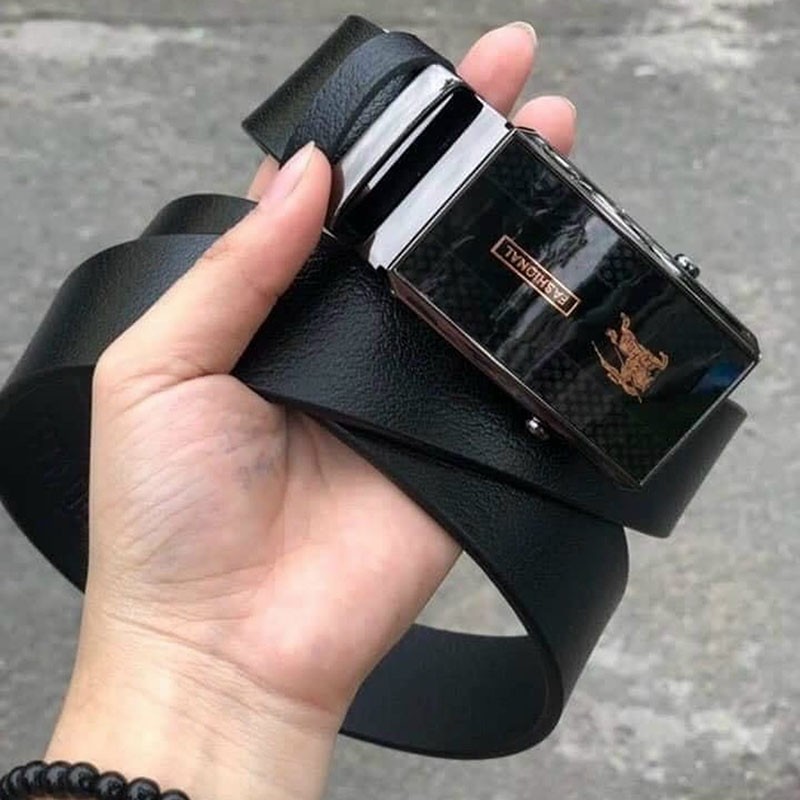 Thắt lưng nam dây miu 1 lớp loại 1 đầu lăn cao cấp