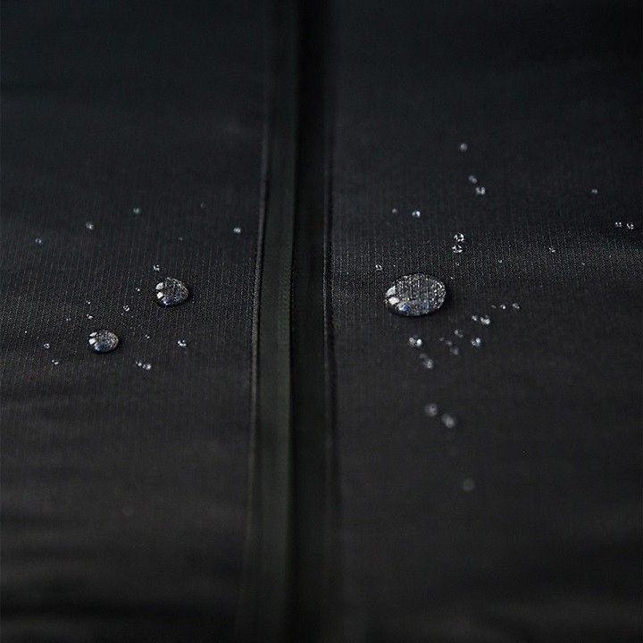 Áo khoác dù nam chống thấm làm balo 2 trong 1 có nón