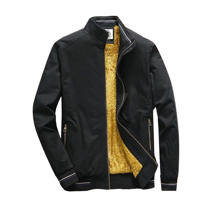 Áo khoác kaki nam lót lông