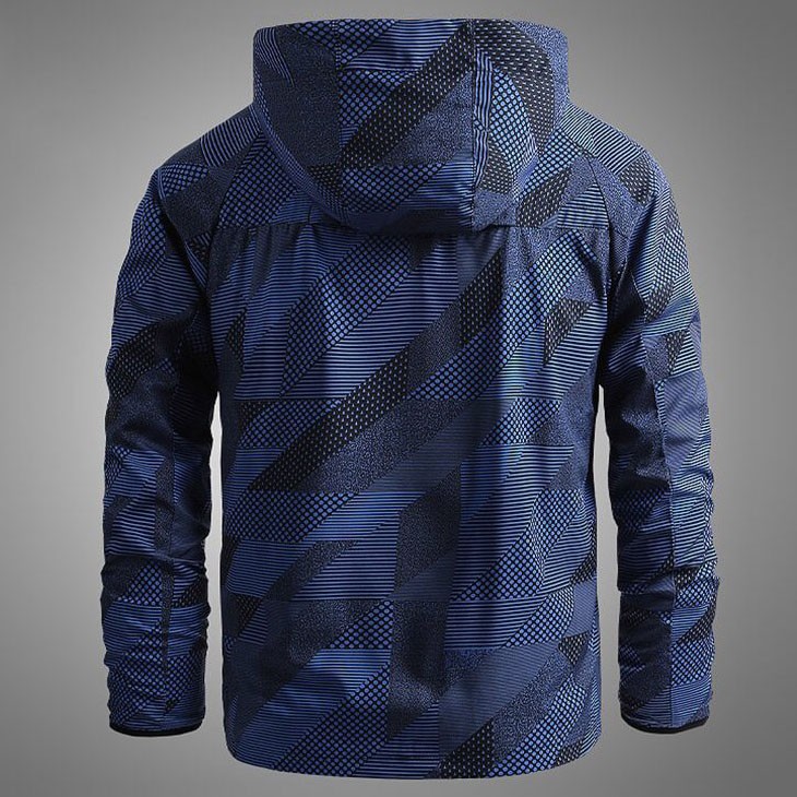 Áo khoác dù nam 2 lớp in 3d cao cấp AKD131
