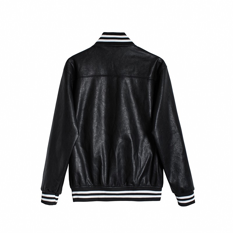 Áo khoác da nam lót dù thể thao AKN252