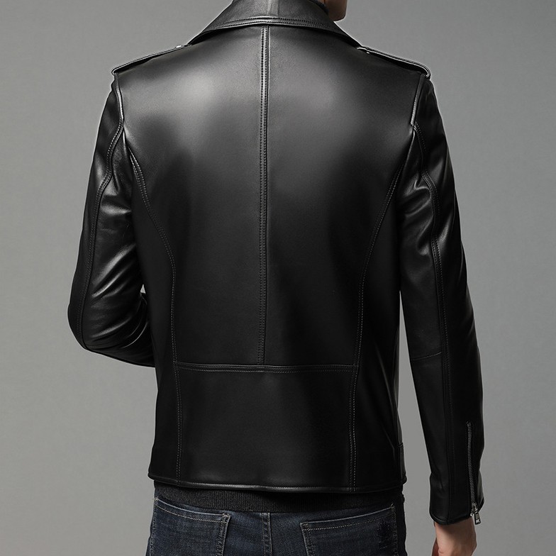 Áo khoác da nam Bike Jacket AKN257