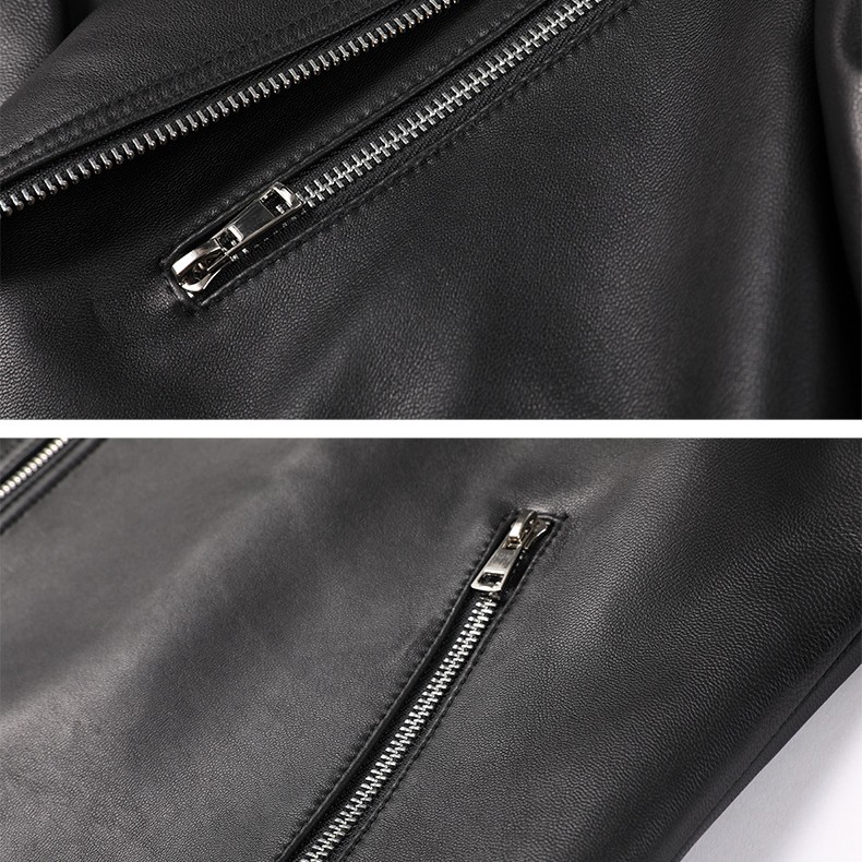 Áo khoác da nam Bike Jacket AKN257