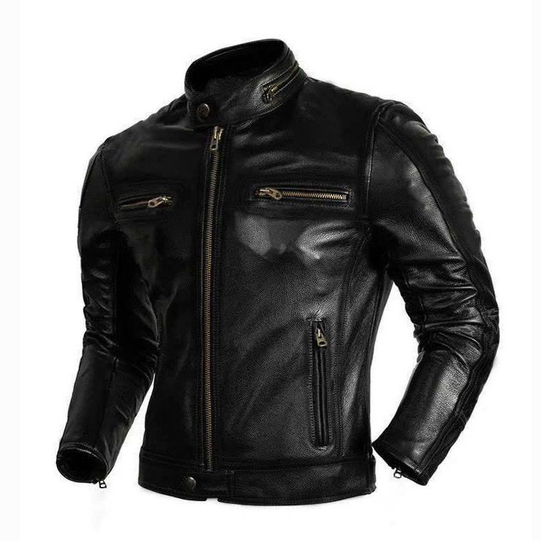 Áo khoác da nam đẹp mẫu mới AKN262