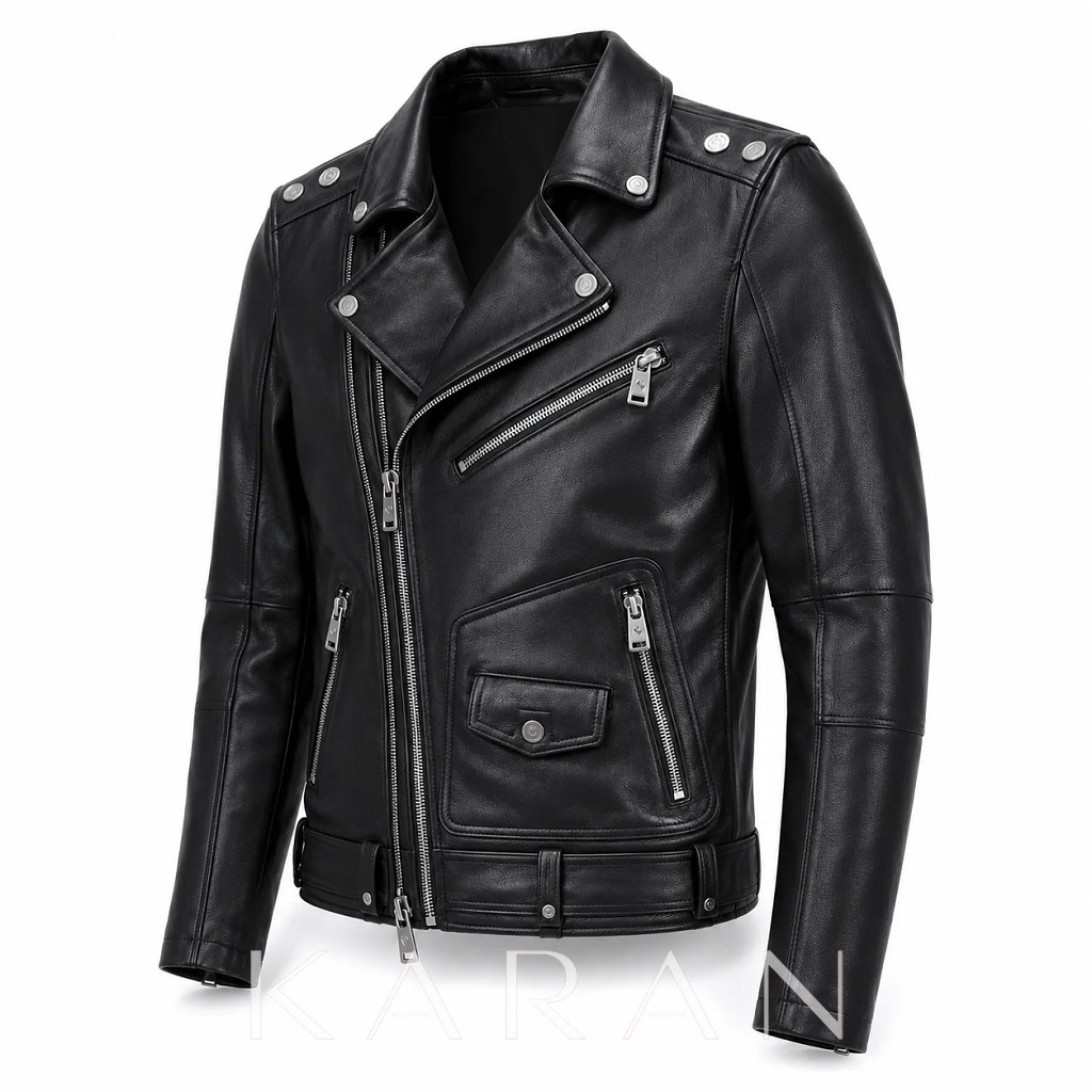 Áo khoác da nam biker jacket