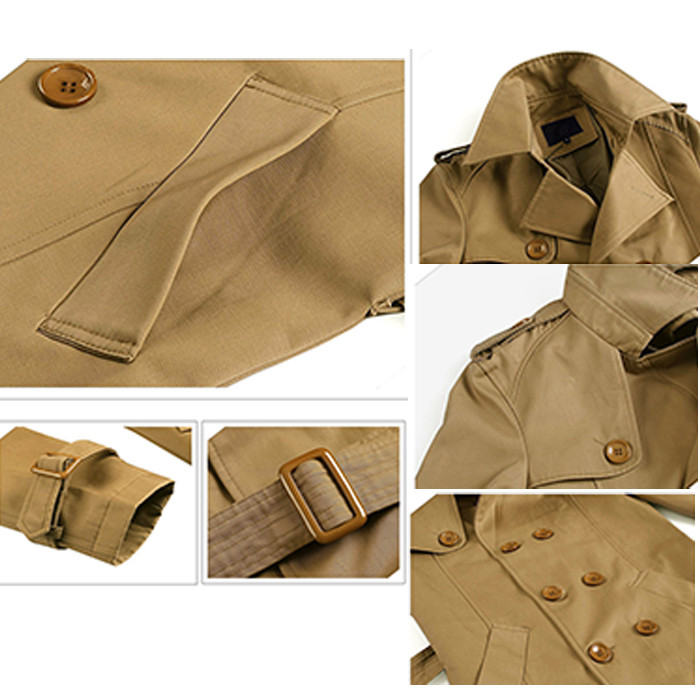 Áo khoác măng tô phong cách Hàn Quốc