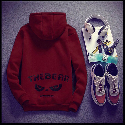 Áo khoác nỉ hoodie The bear KRAKN165