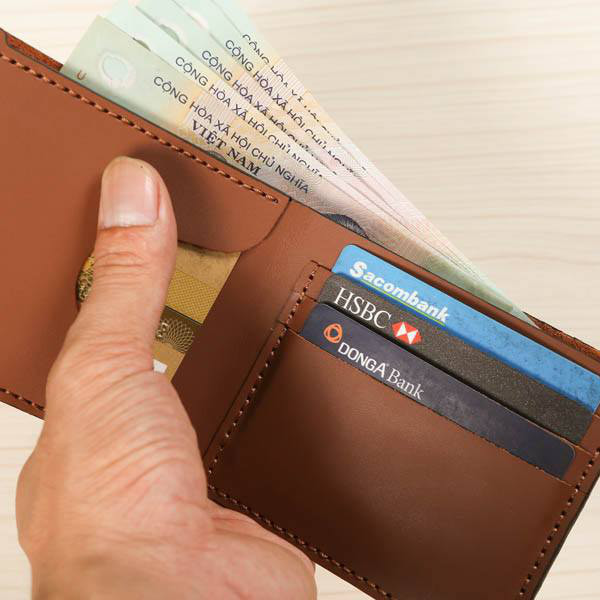 VÍ DA NAM TỐI GIẢN SLIM VDN05