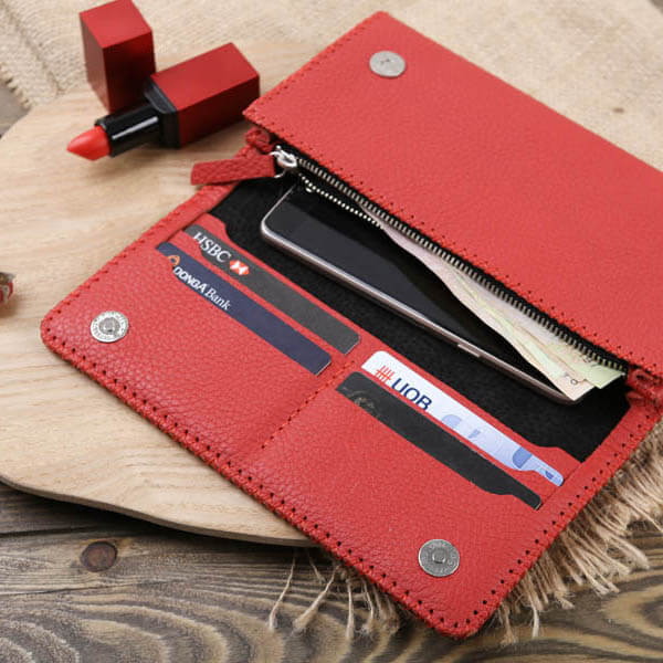 VÍ CẦM TAY NỮ ROSE VDNU11