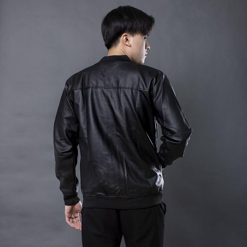 Áo khoác da nam Bomber Jacket