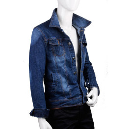 Áo Khoác Jeans Cổ Điển KRAKJ06