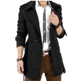 Áo khoác măng tô phong cách Hàn Quốc