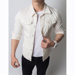 Áo khoác jeans nam hàng quảng châu cao cấp KRAKN153