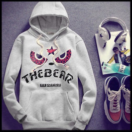 Áo khoác nỉ hoodie The bear KRAKN165