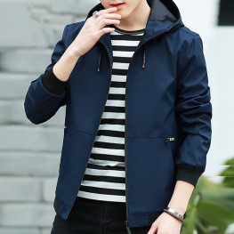 Áo khoác dù nam 2 lớp có nón AKN160