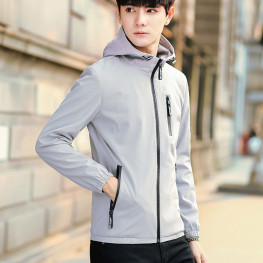 Áo khoác dù nam 2 lớp có nón